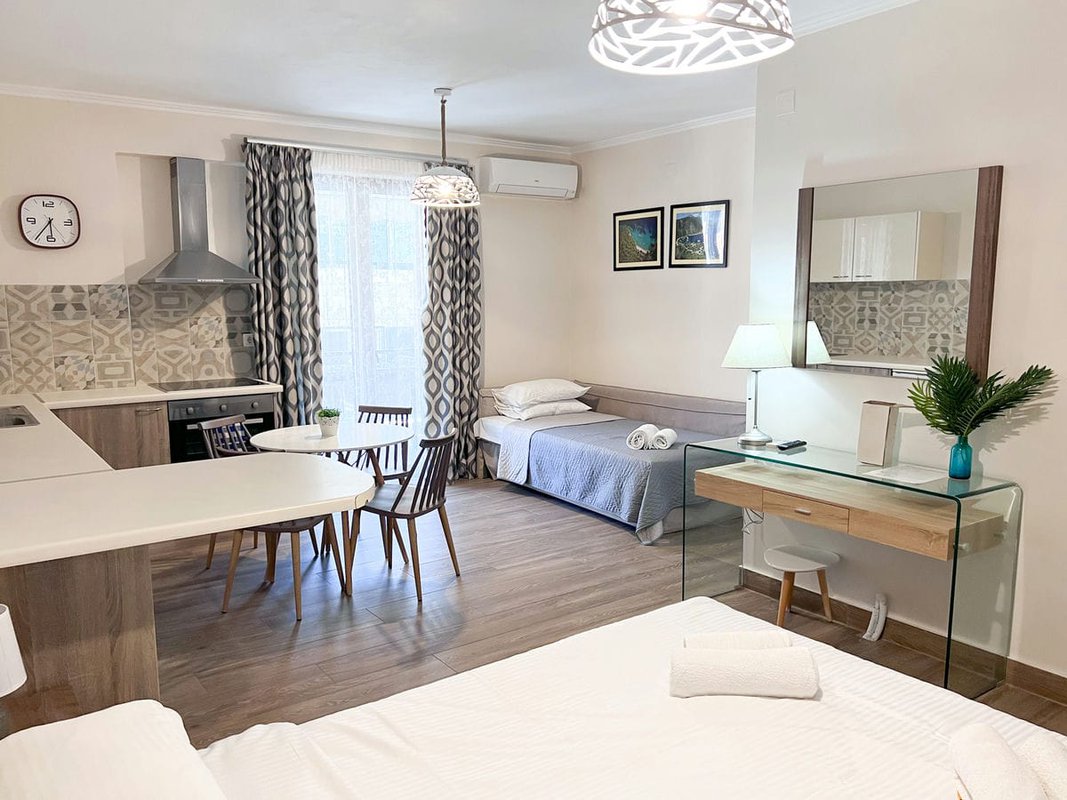 Captain's Seafront Apartments izgled studija.jpg
