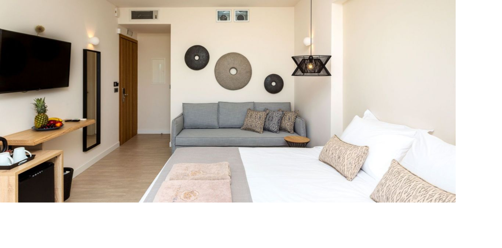 180 South Sea Side superior apartman spavaća soba