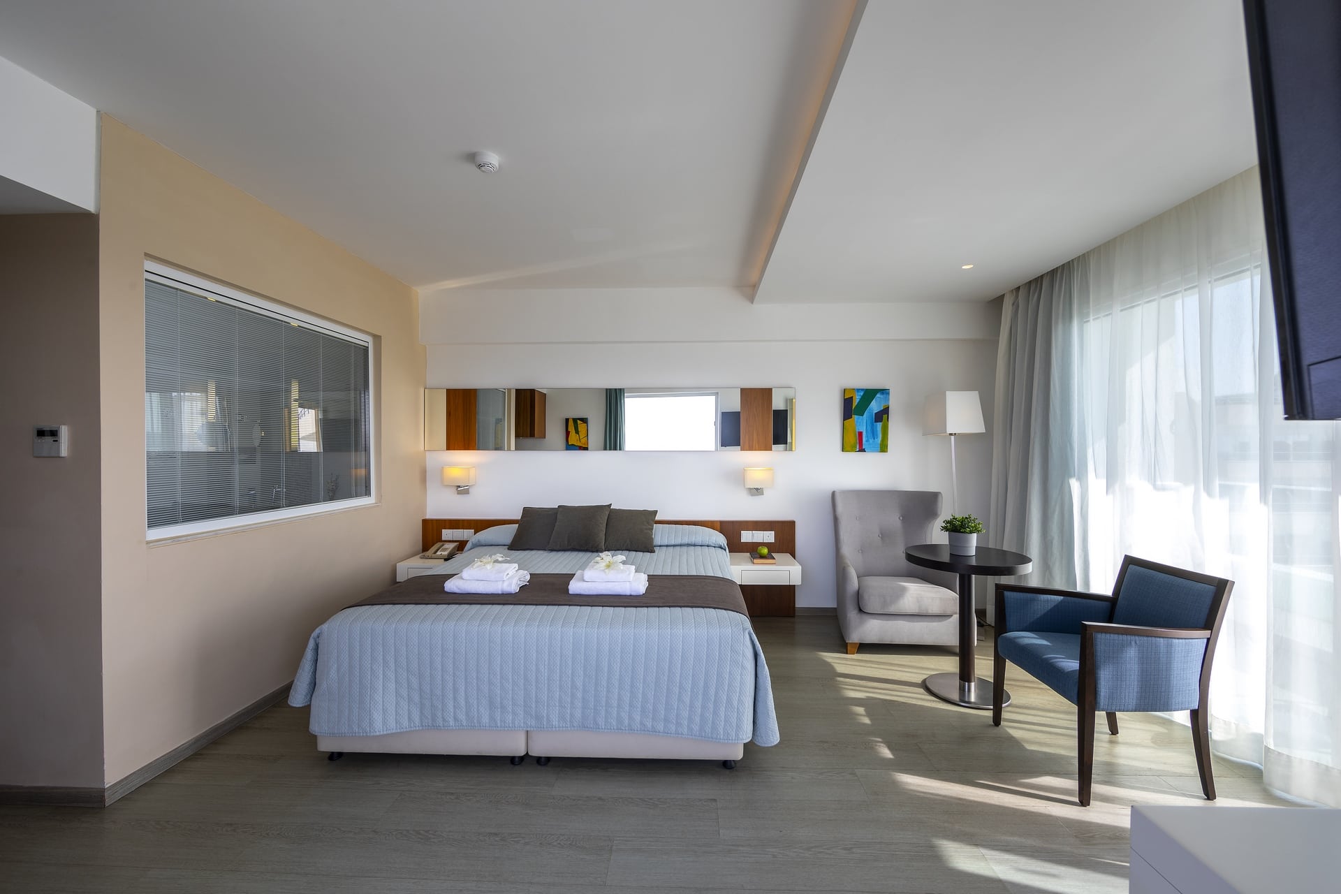 Melissi Beach Hotel & Spa Executive Suite spavaća soba