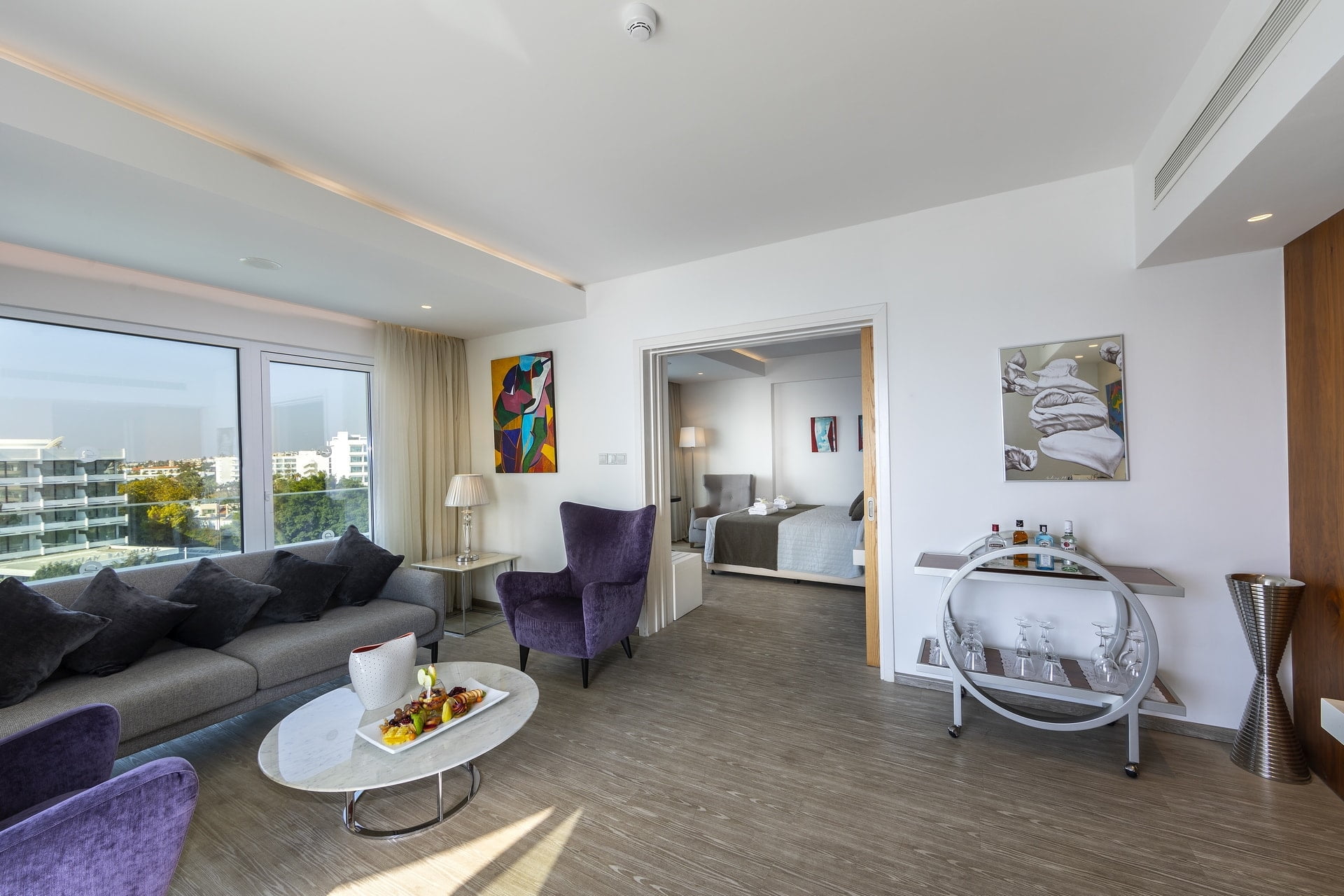 Melissi Beach Hotel & Spa Grand Suite dnevni boravak