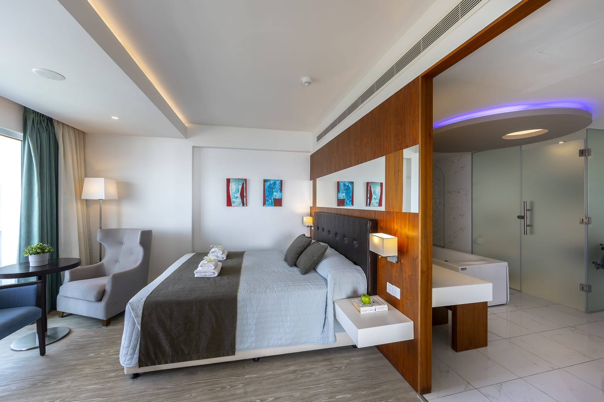 Melissi Beach Hotel & Spa Grand Suite spavaća soba