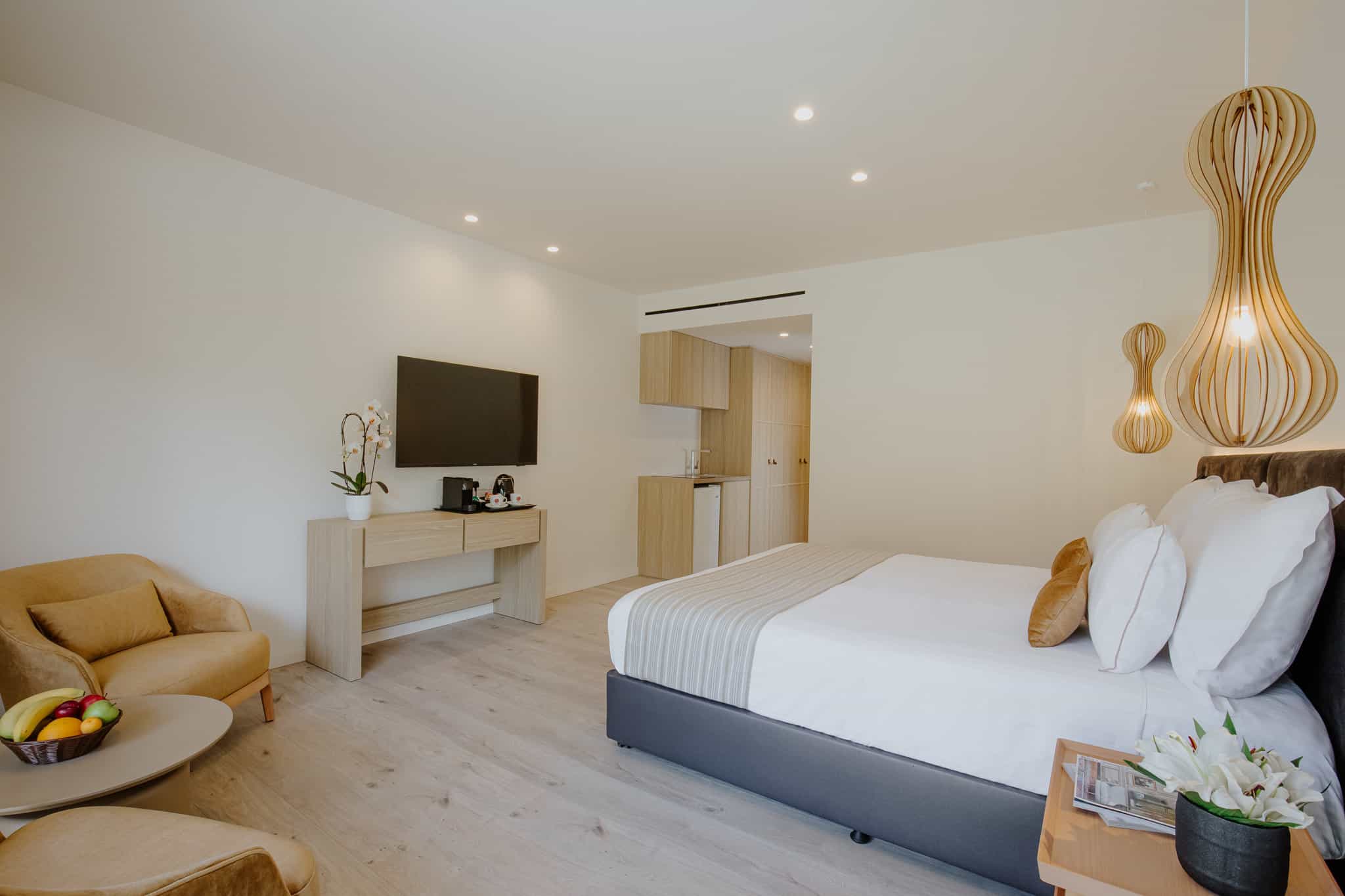 Melissi Beach Hotel & Spa studio spavaća soba