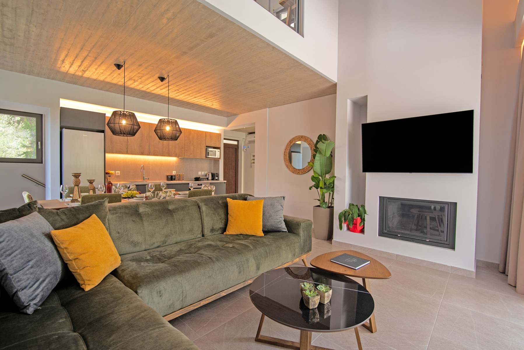 My Mediterranean Luxury Villa Vila Artemis dnevna soba