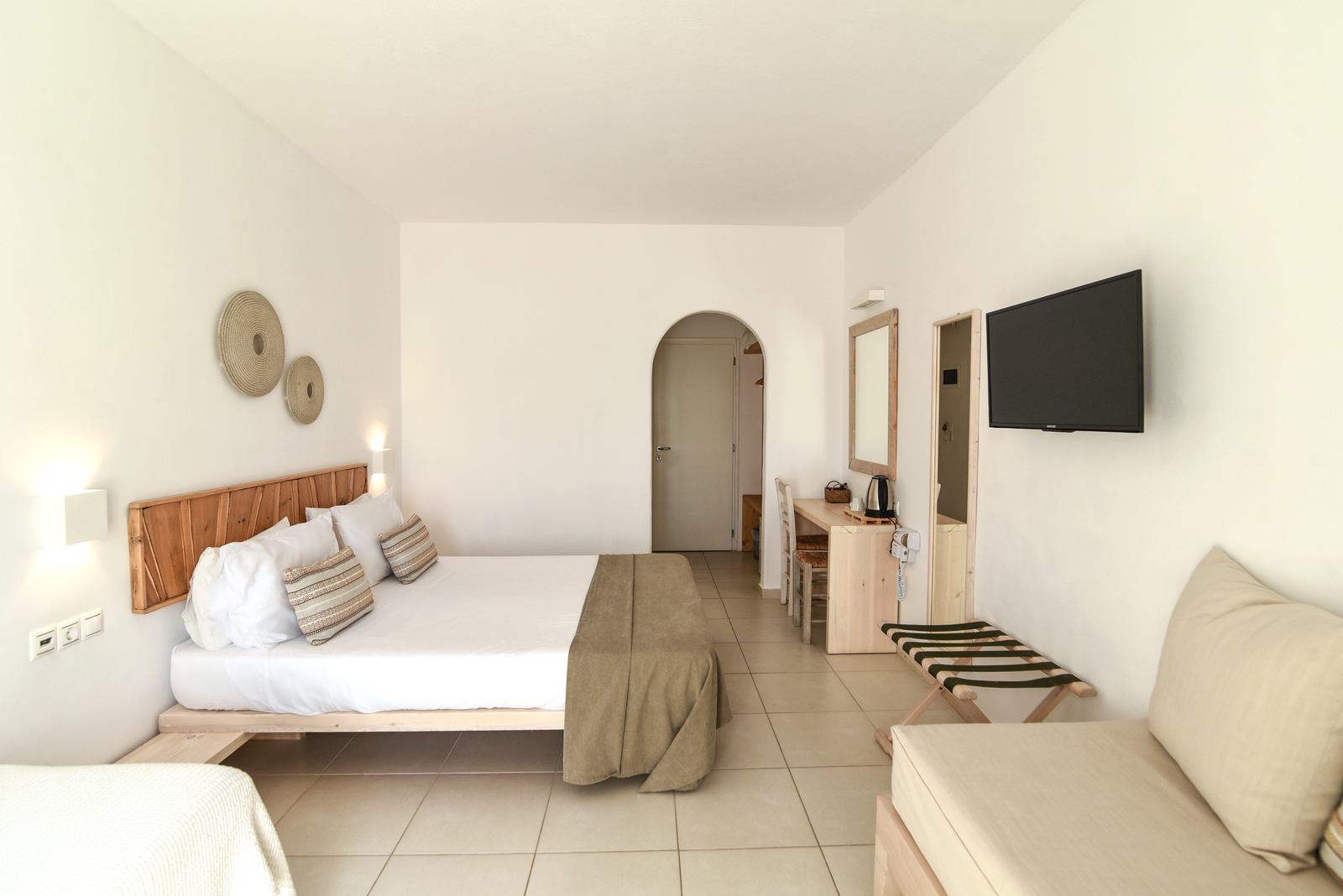 Paros Bay Hotel  spavaća soba za osobe sa invaliditetom