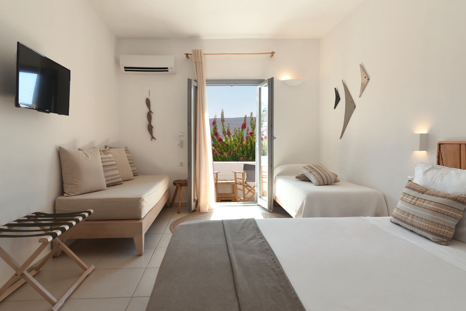 Paros Bay Hotel  četvorokrevetna spavaća soba