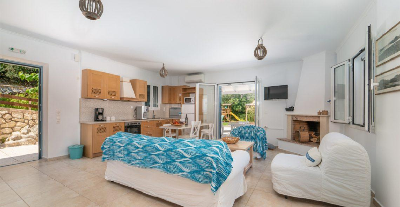 Violitzis Villas Vila Melodia dnevna soba