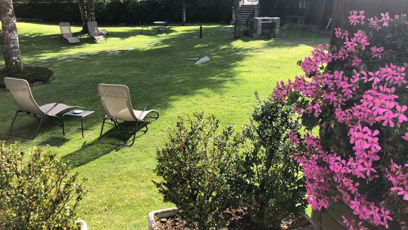 Hotel Larice Bianco bašta