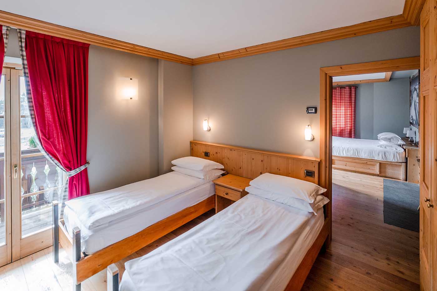 Alpi & Golf Hotel planinska spavaća soba