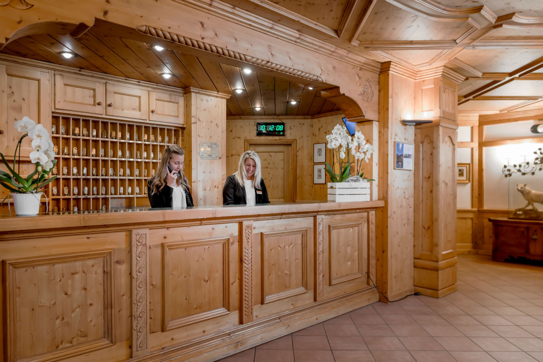 Cristallo Hotel Residence recepcija