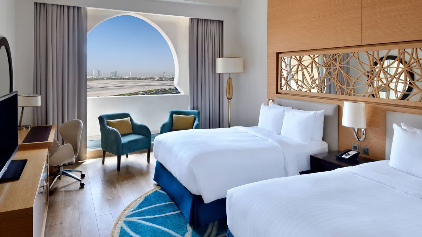 Marriott Hotel Al Jaddaf-Deluxe 2 Double soba.jpg