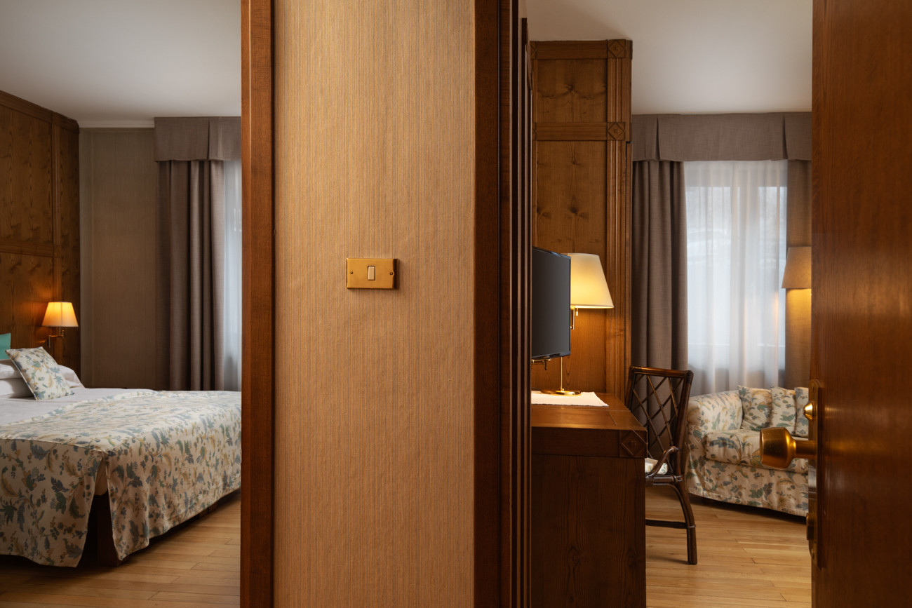 Hotel Savoia Palace porodična spavaća soba