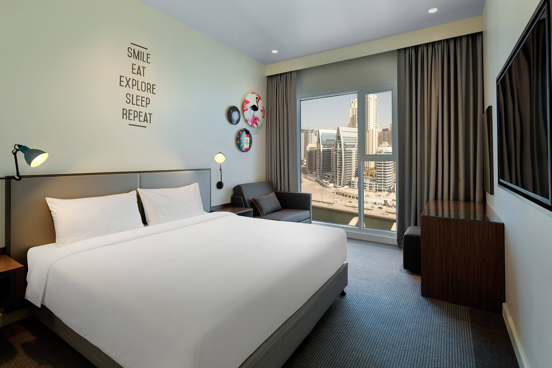 Rove Dubai Marina Hotel-Rover soba.jpg