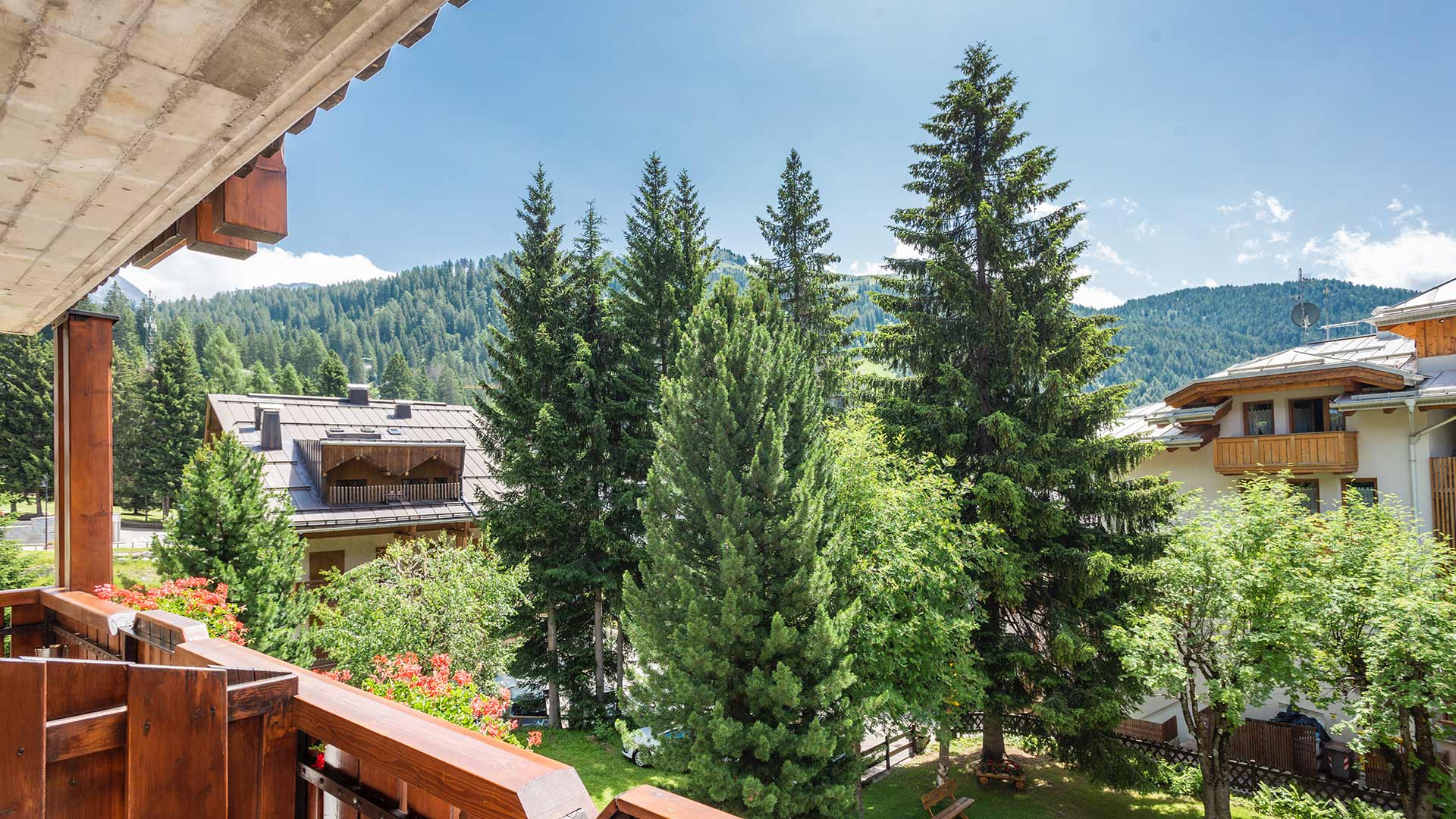 Hotel Alpina terasa