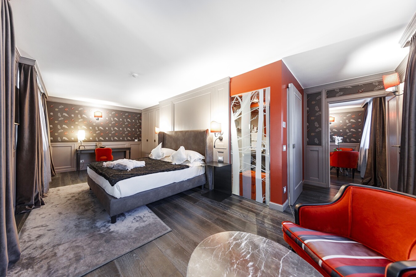Hotel Spinale  junior suite spavaća soba