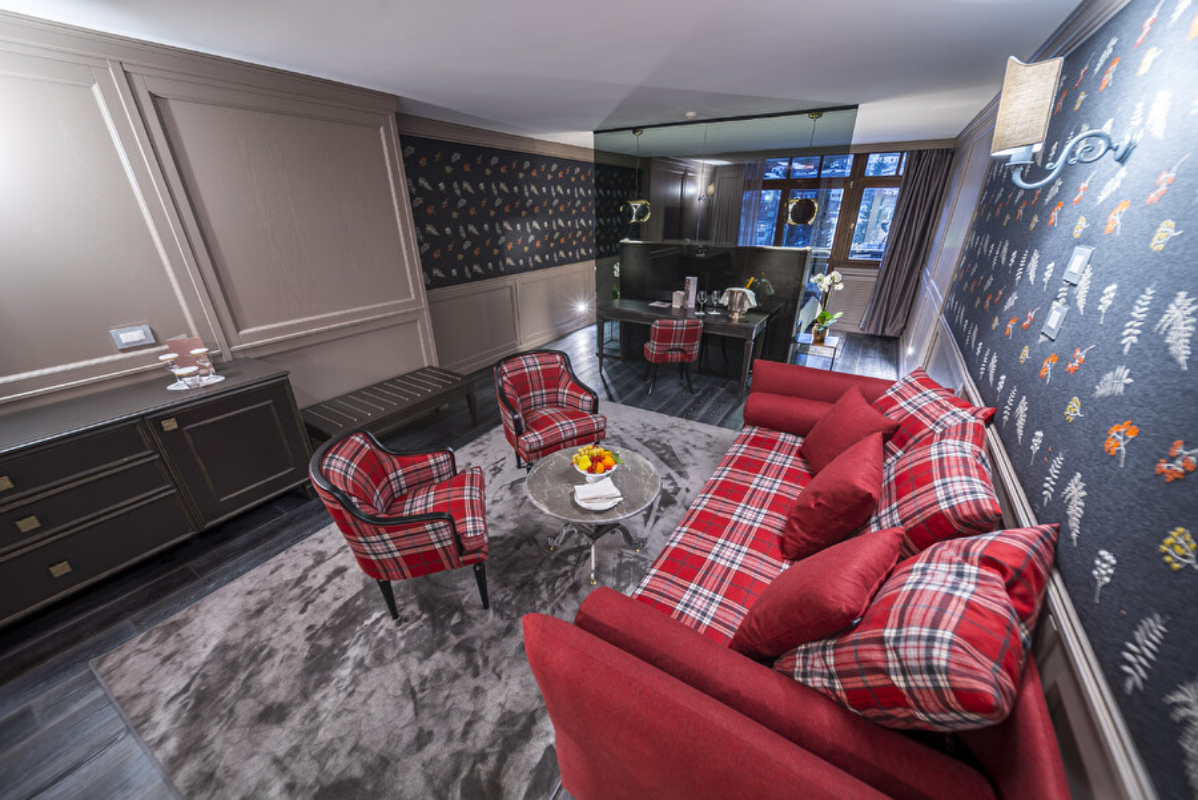 Hotel Spinale dnevna soba
