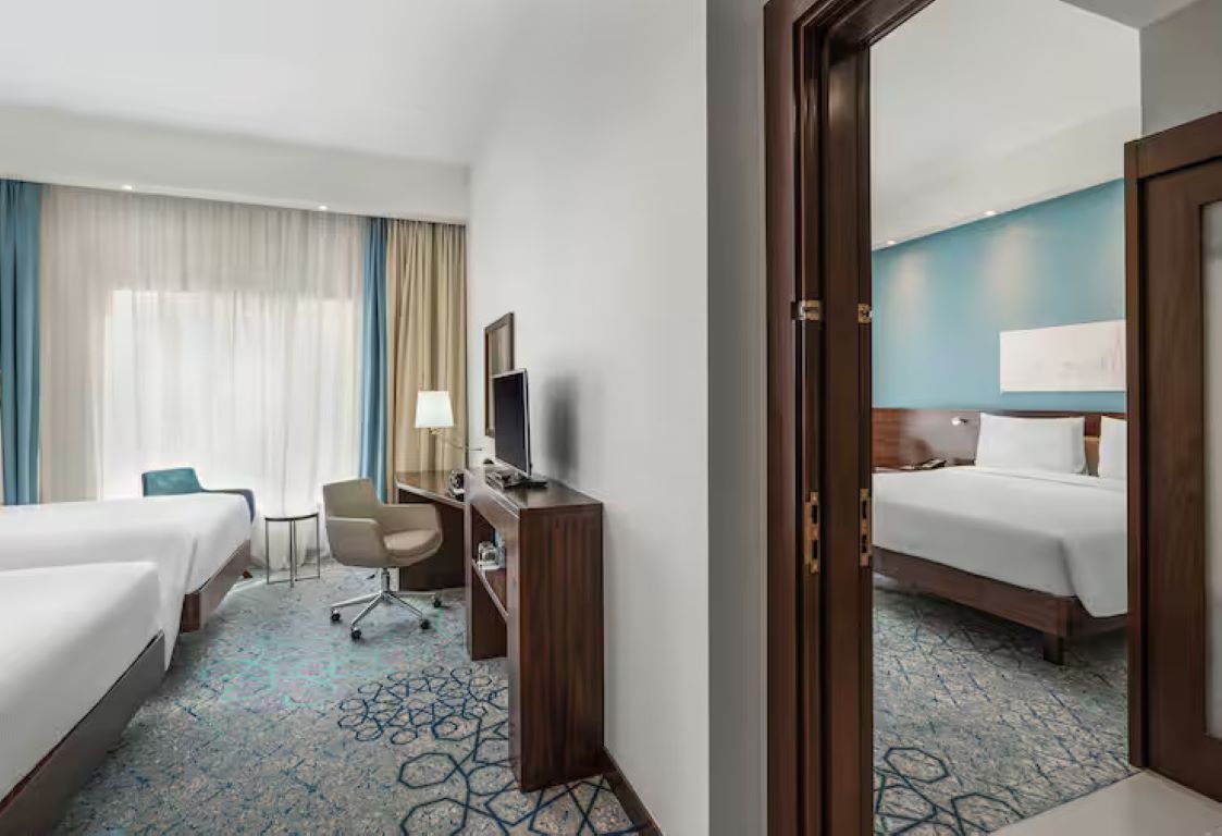 Hampton by Hilton Dubai Al Barsha-Porodicna soba.jpg