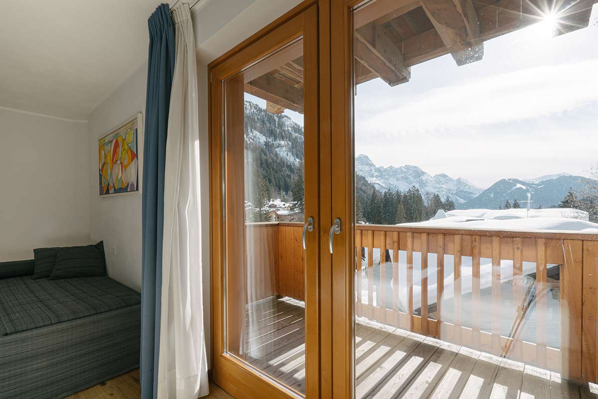 Hotel Chalet del Brenta balkon