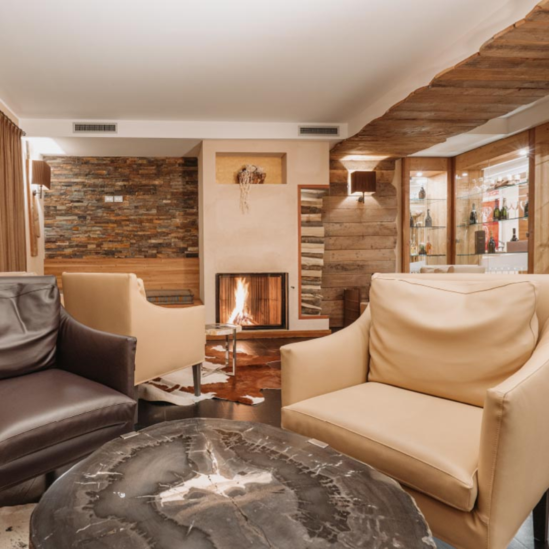 Hotel Chalet del Brenta soba za opuštanje