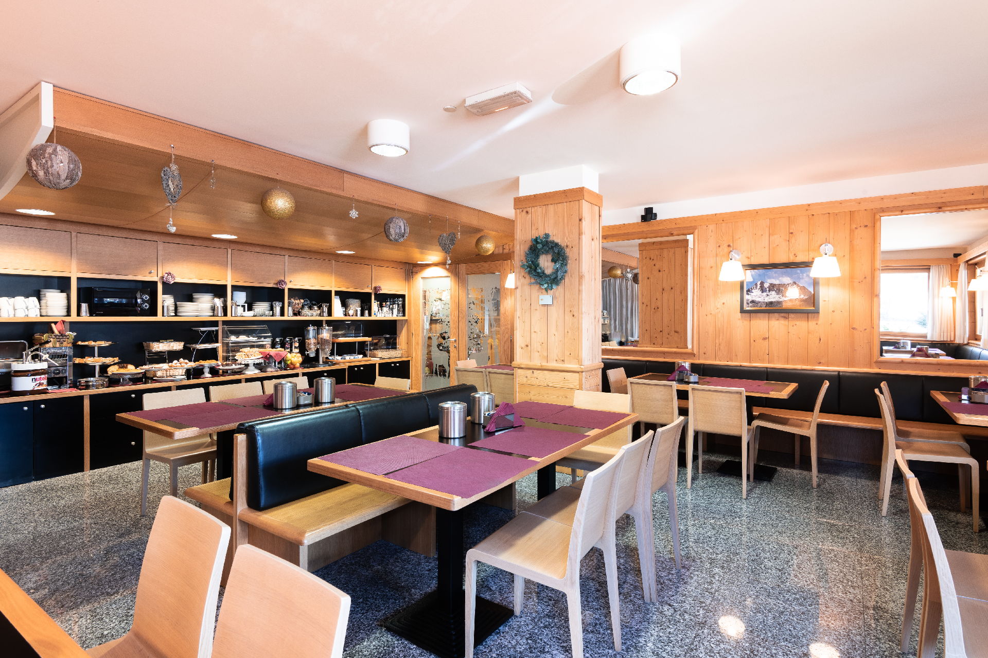 Hotel Garni Pegra sala za doručak