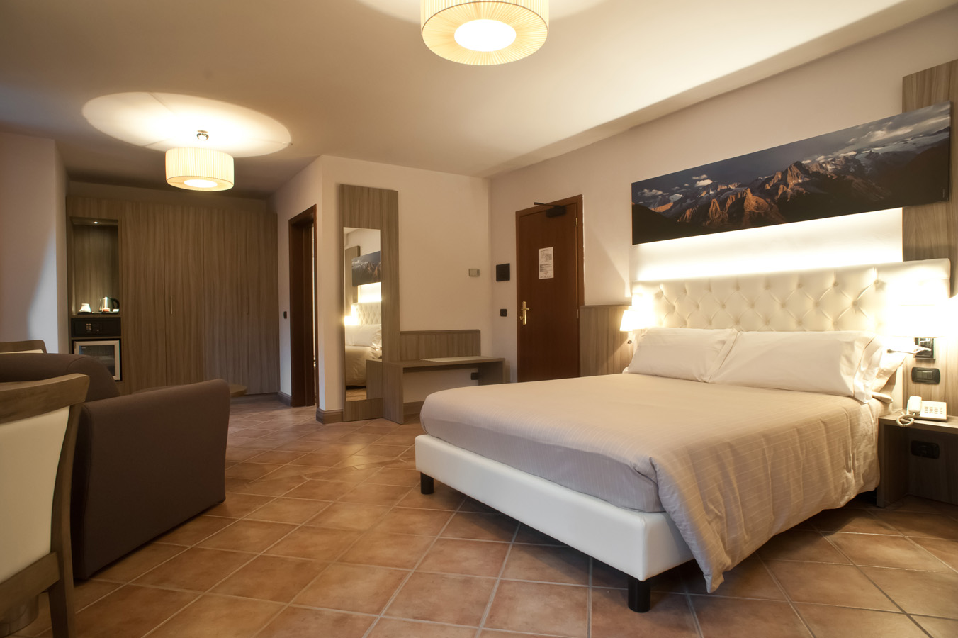 Hotel Garni Cristallo trokrevtna soba