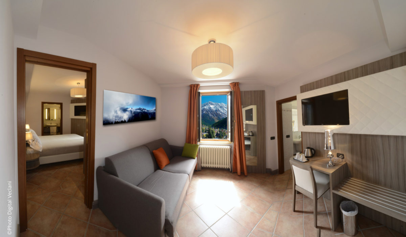 Hotel Garni Cristallo dnevna soba