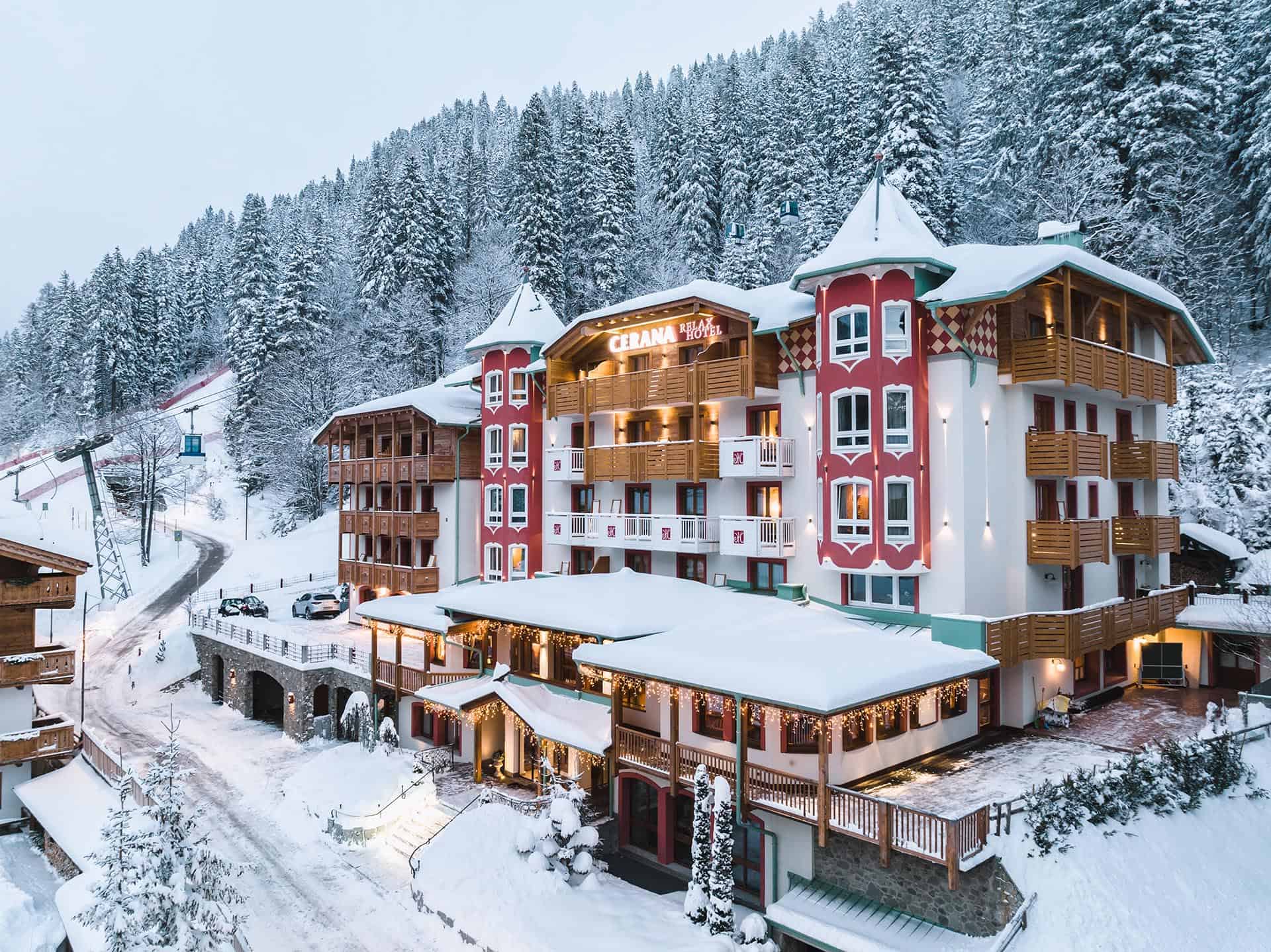 Cerana Relax Hotel bočni izgled hotela
