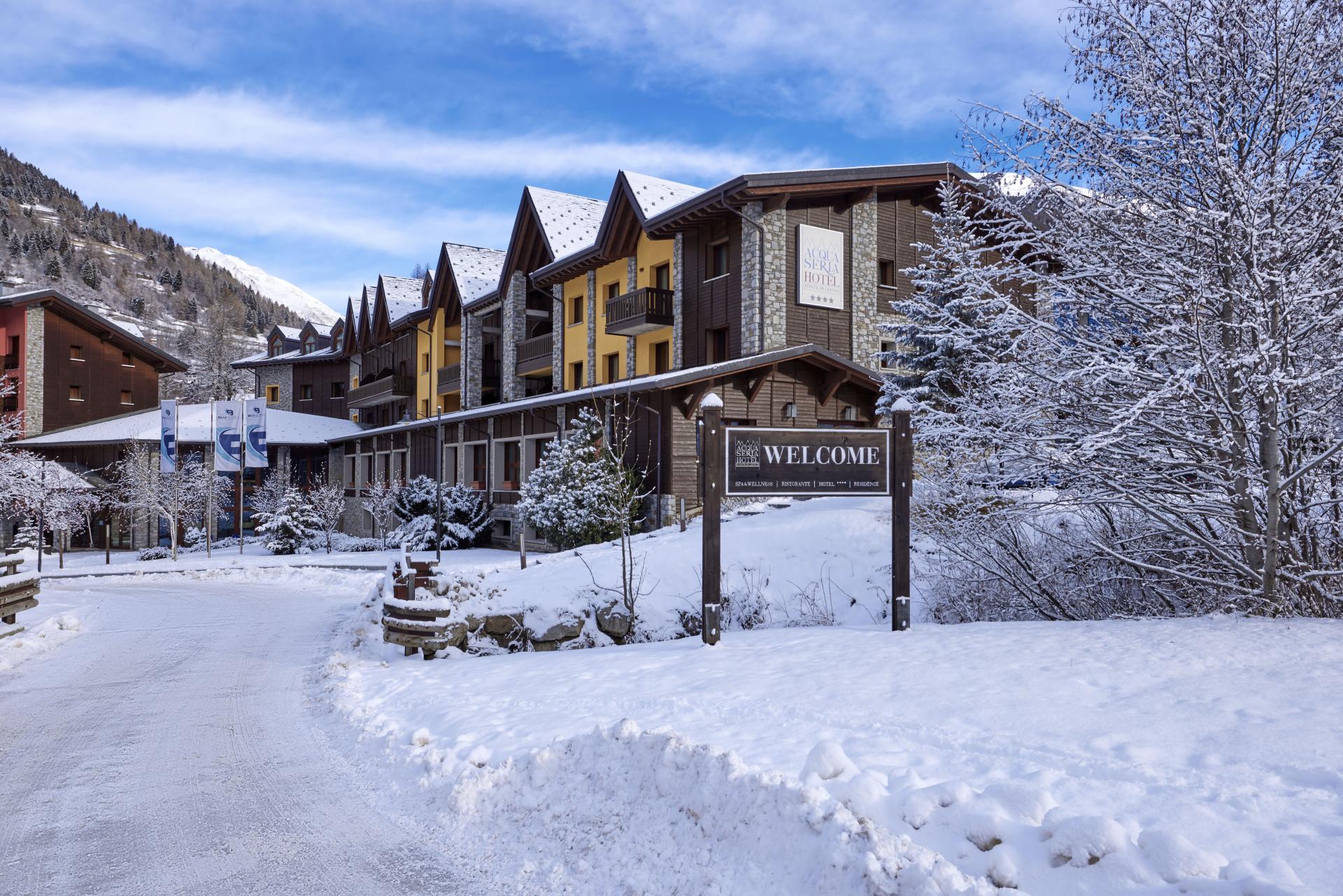 Blu Hotel Acquaseria bočni izgled hotela