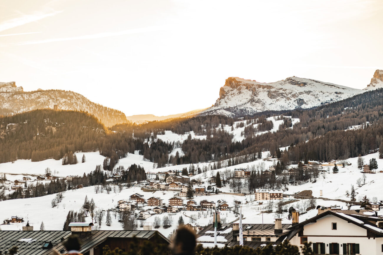 Boutique Hotel Villa Blu Cortina pogled na planinu