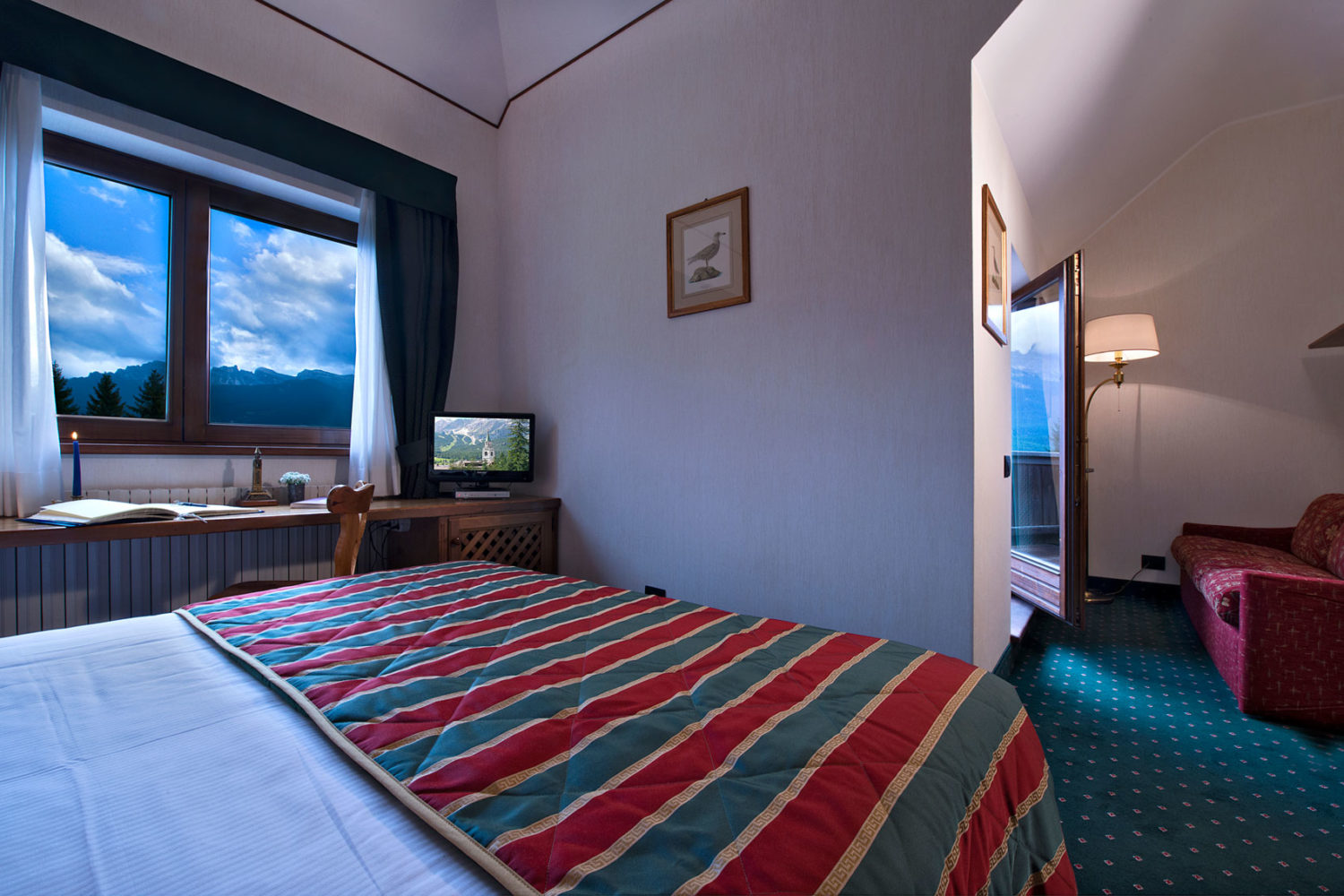 Boutique Hotel Villa Blu Cortina spavaća soba