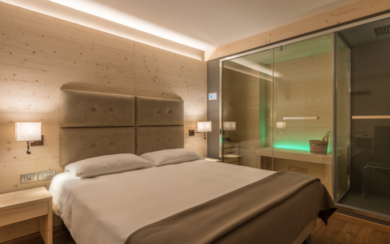 Hotel Villa Argentina spavaća soba sa privatnim spa