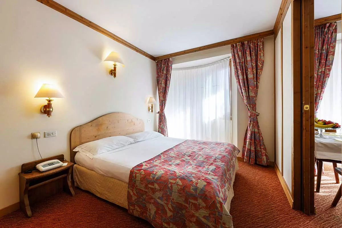 Hotel Alaska Cortina spavaća soba