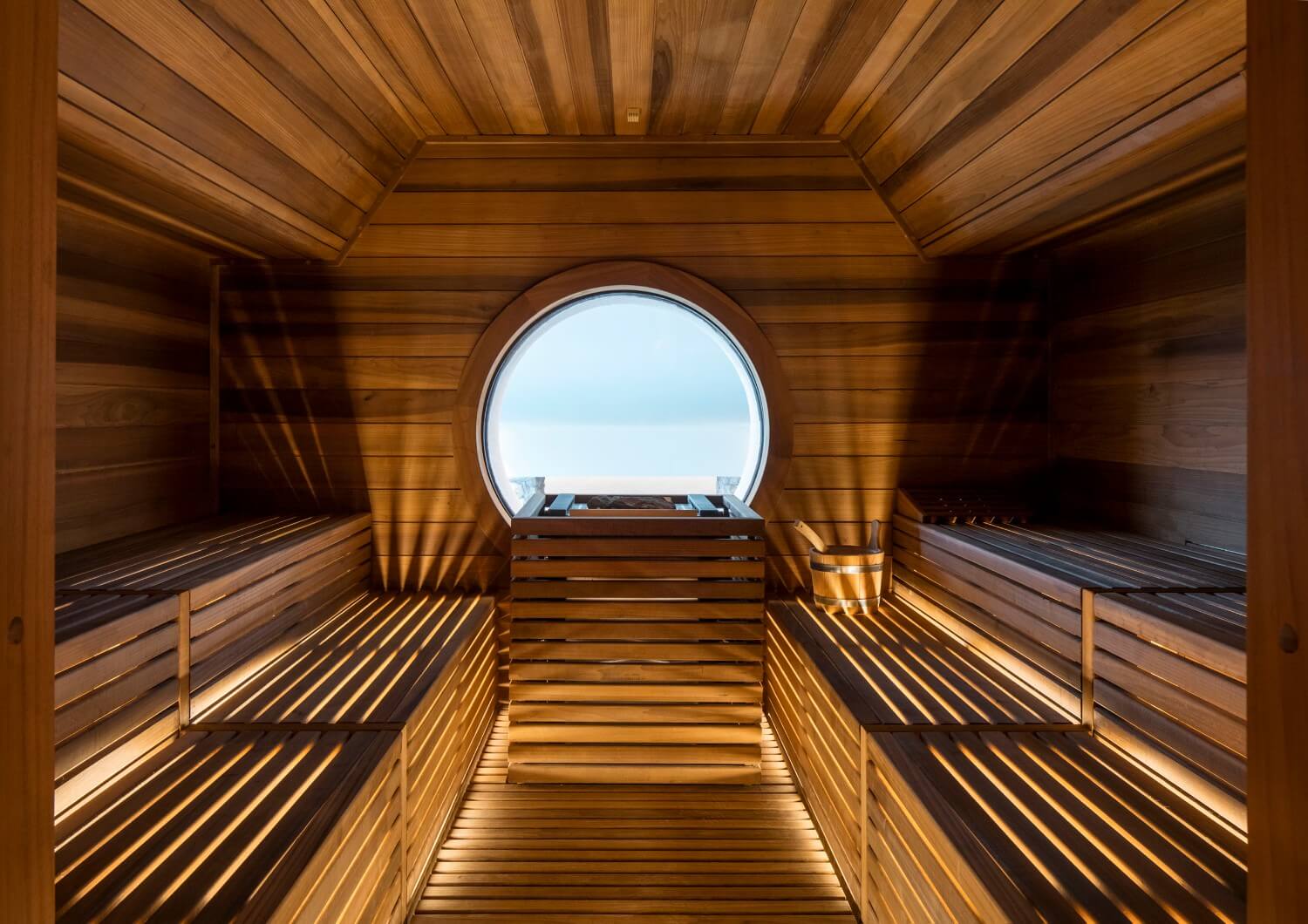Faloria Moutain Spa Resort sauna