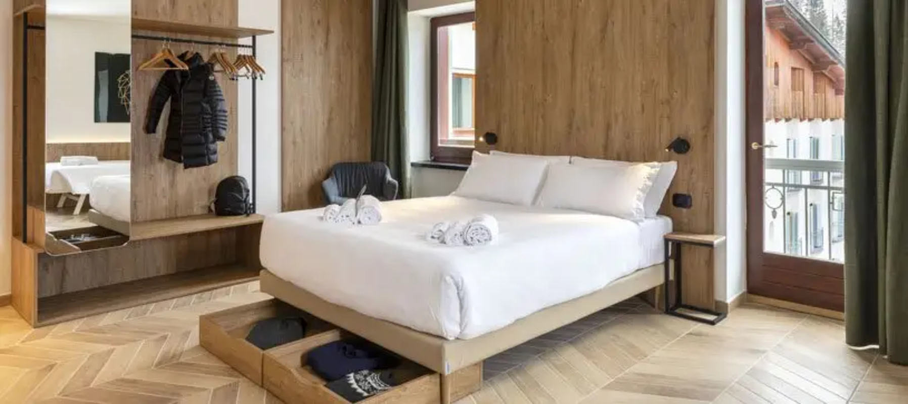 B & B Hotel Passo Tre Corci Cortina porodična soba