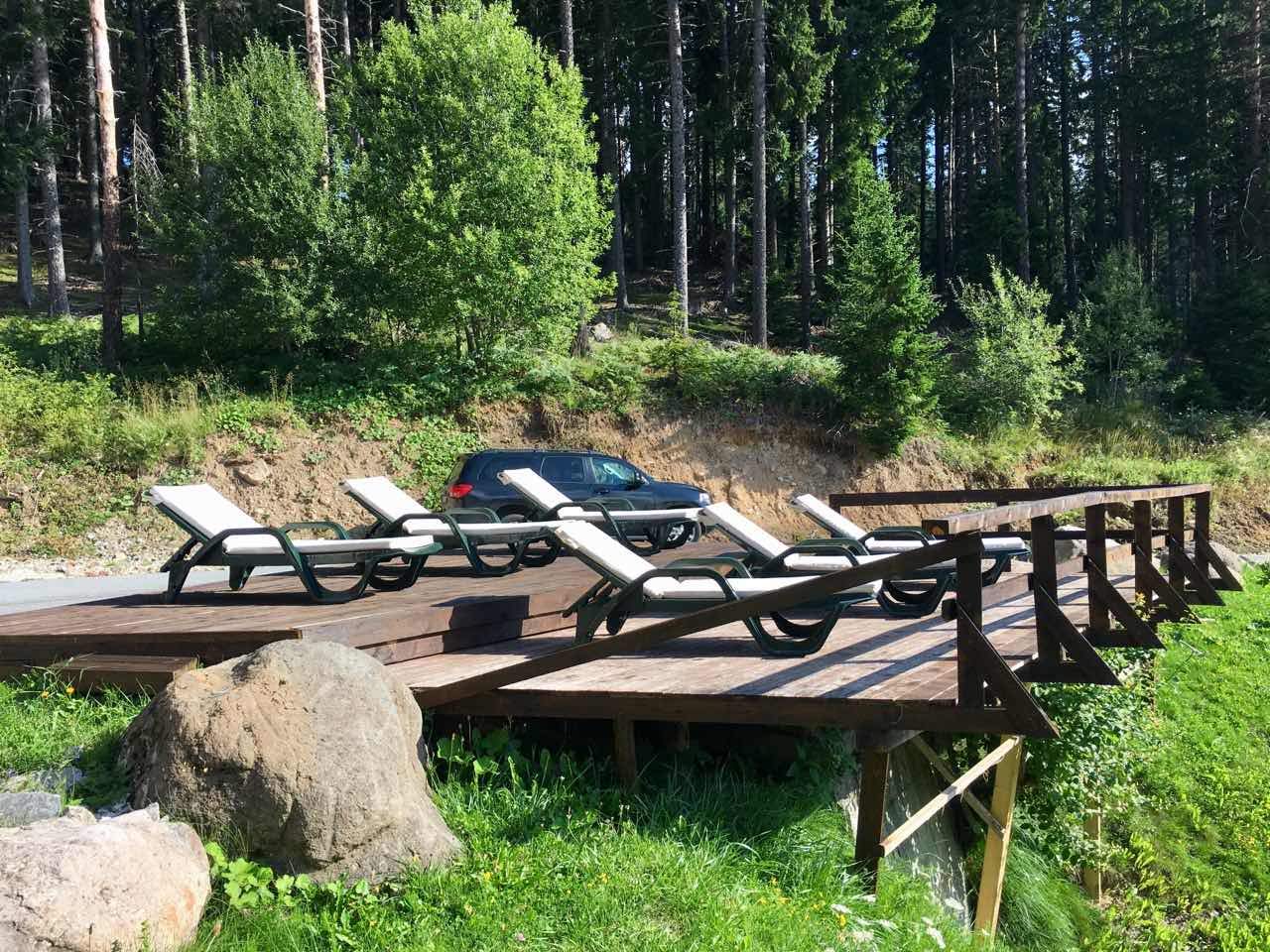 Hotel Forest Glade bašta