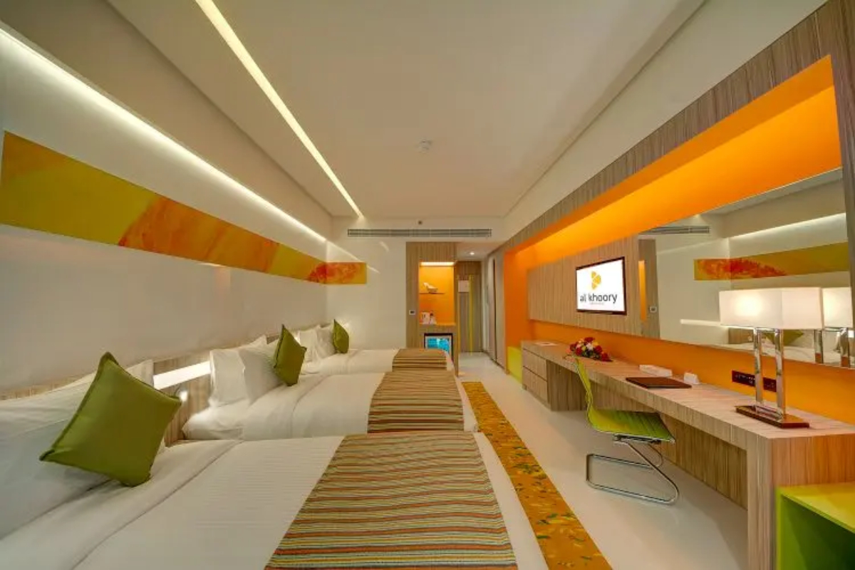 Al Khoory Atrium Hotel trokrevetna soba.jpg