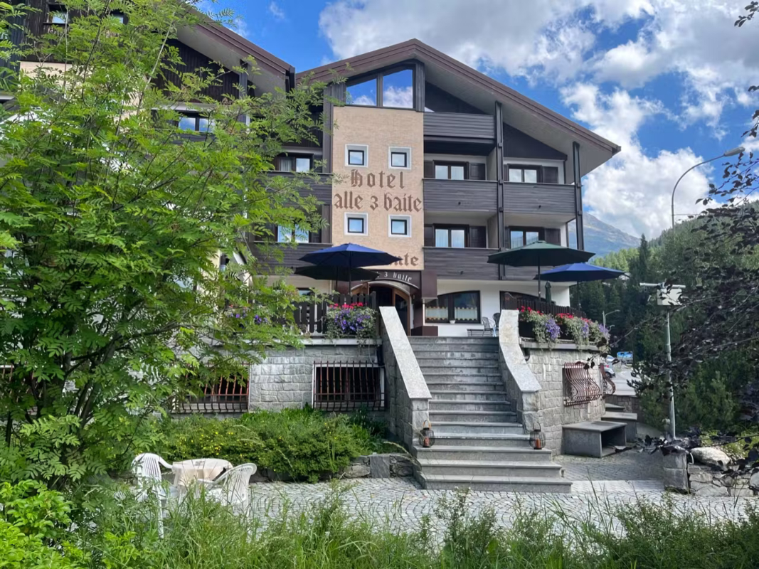 Hotel Alle Tre Baite spoljašni izgled hotela