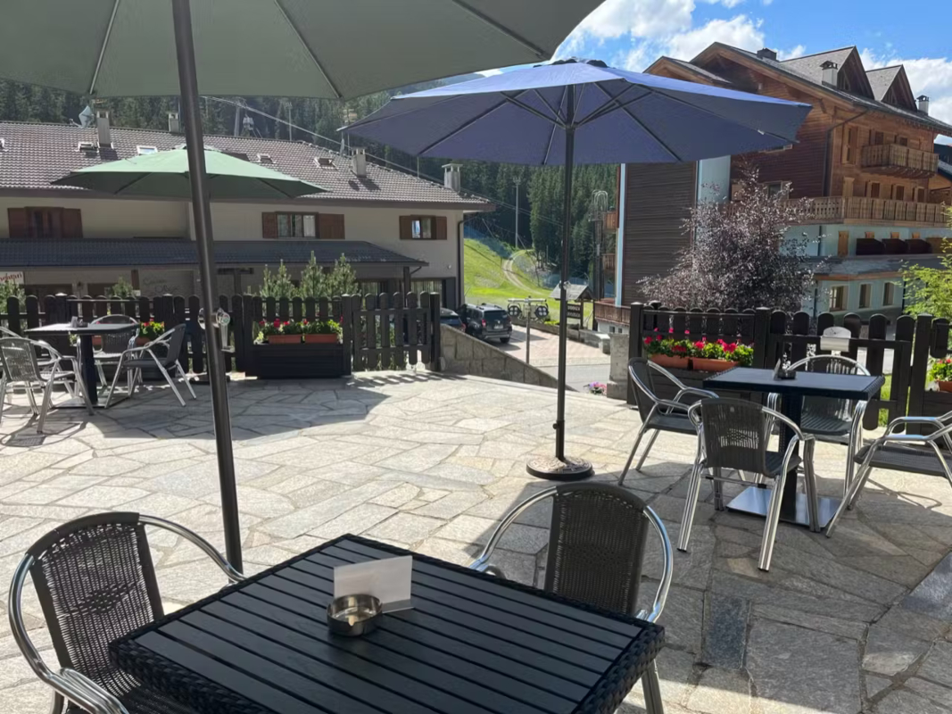 Hotel Alle Tre Baite terasa hotela