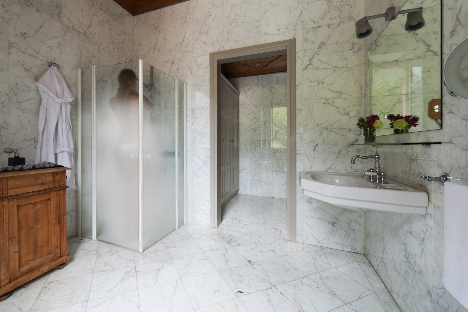 Hotel Interalpen kupatilo