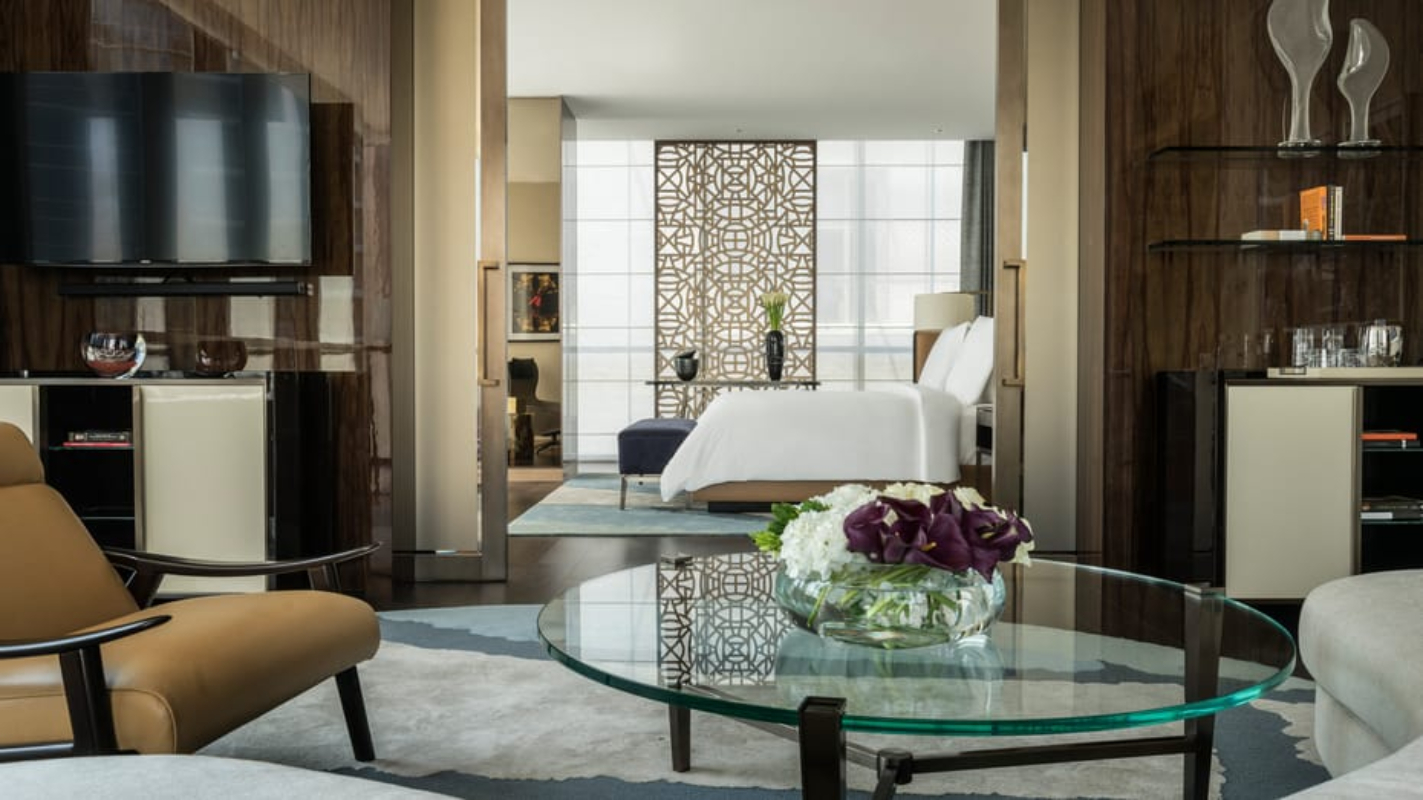 Four Seasons Hotel Dubai International Financial Centre deluxe suite.jpg