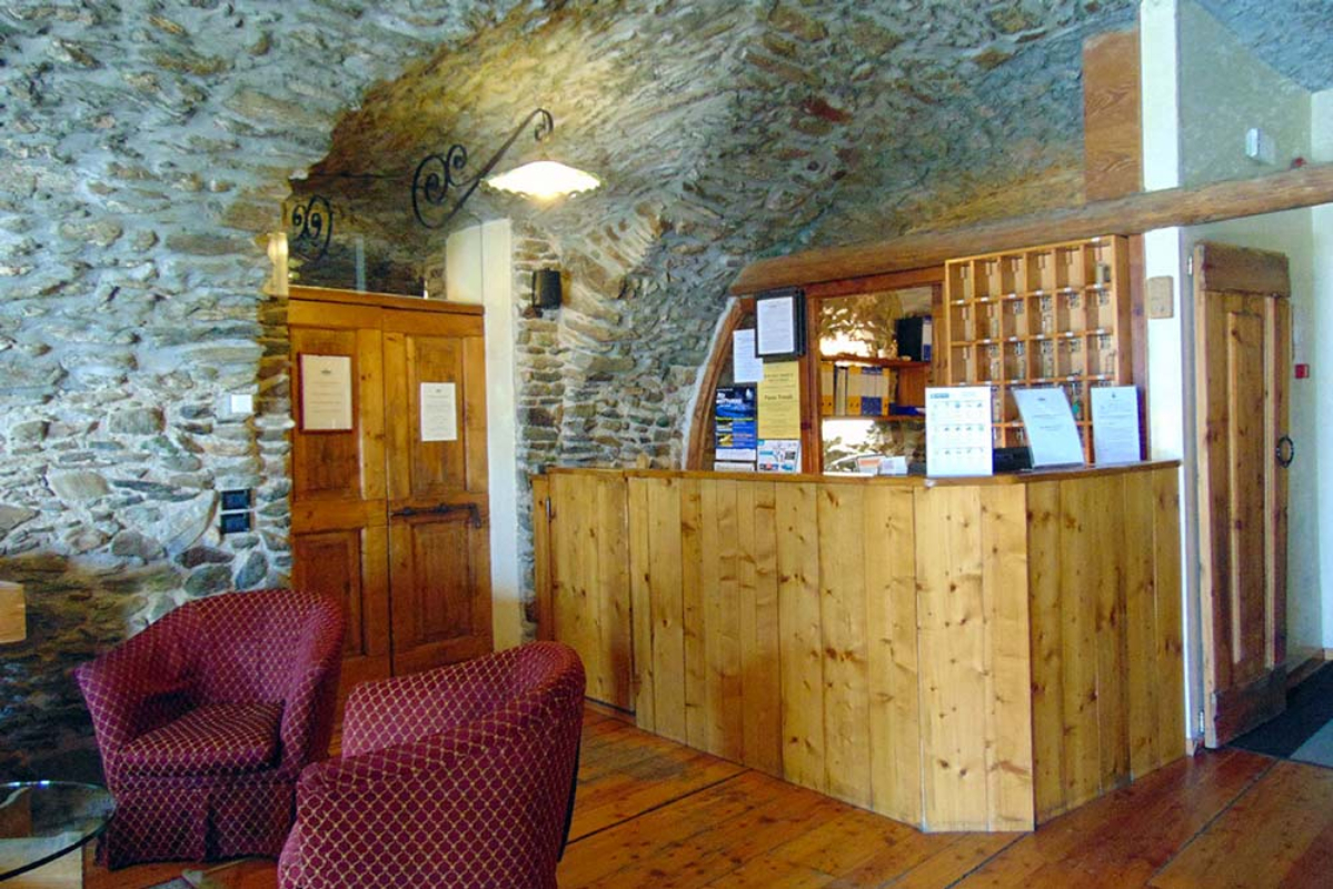 Hotel La Mirandola recepcija