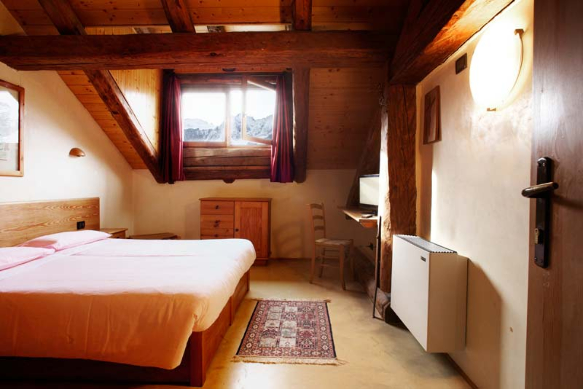 Hotel La Mirandola spavaća soba