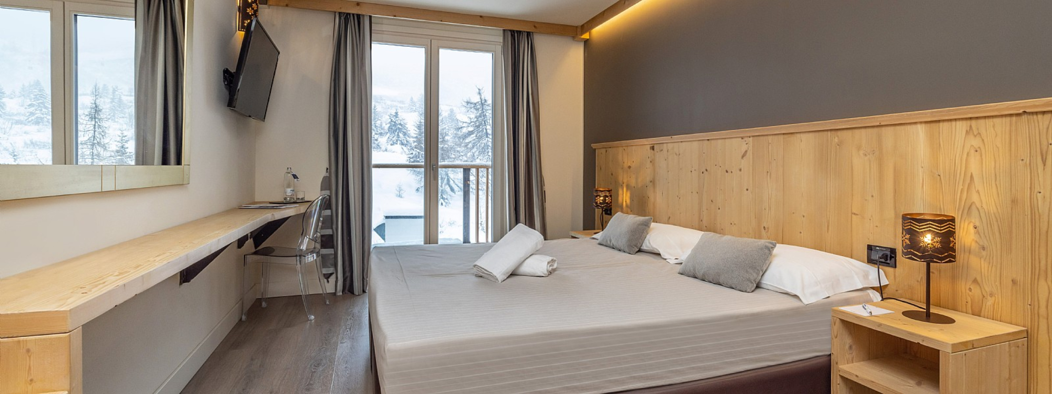 Hotel Pian di neve spavaća soba