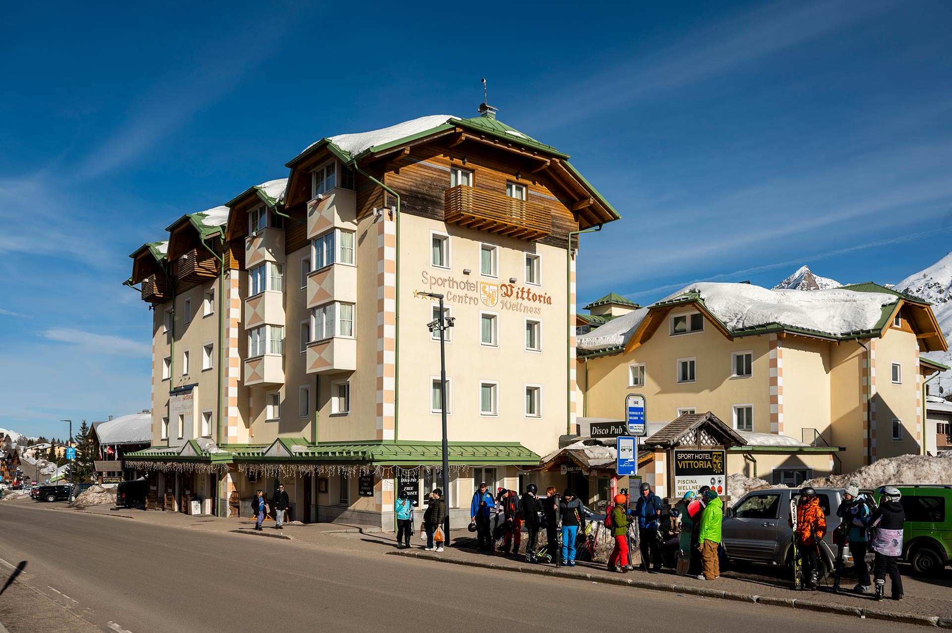 Sport Hotel Vittoria izgled hotela sa bočne strane