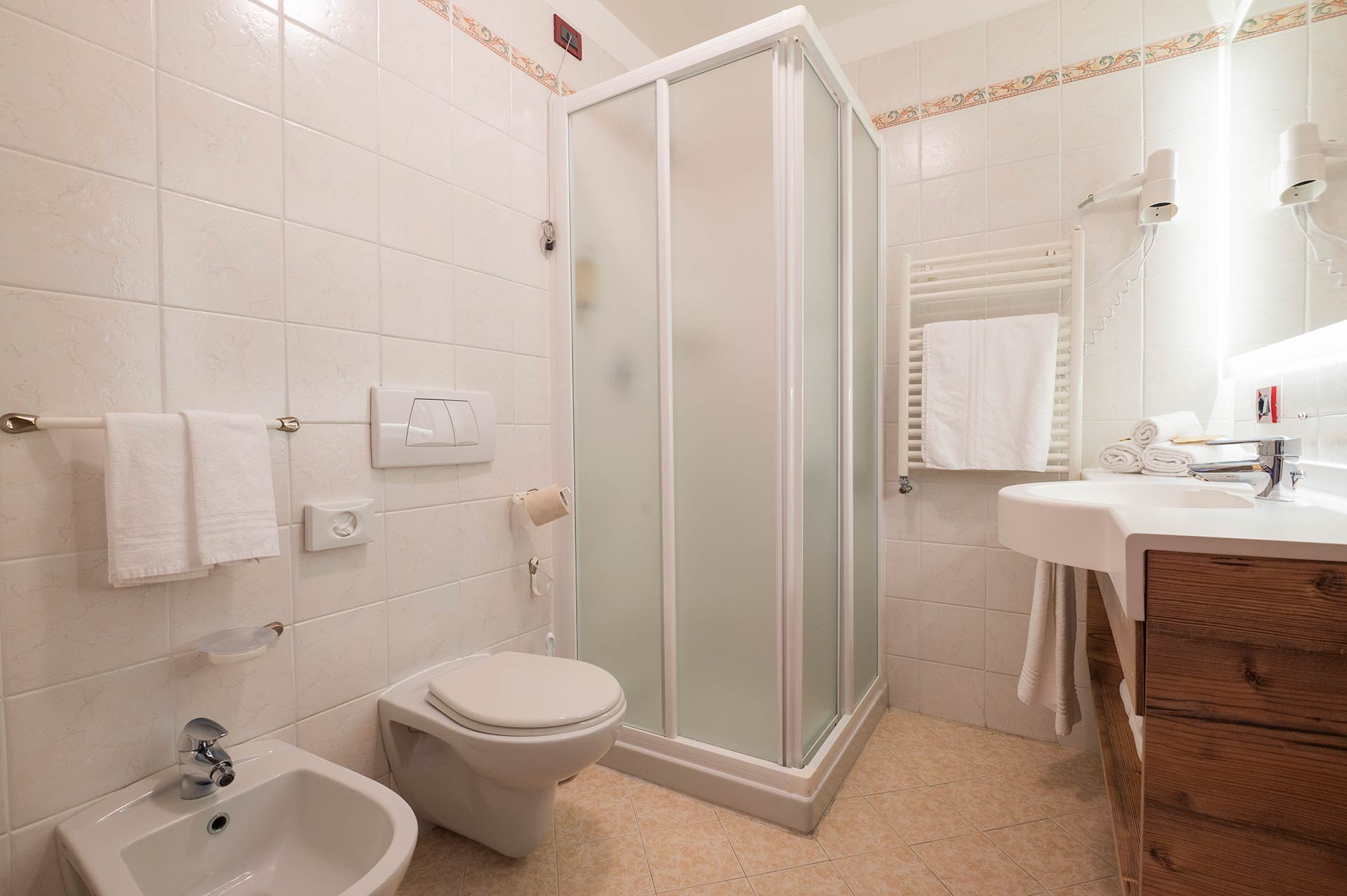 Sport Hotel Vittoria kupatilo