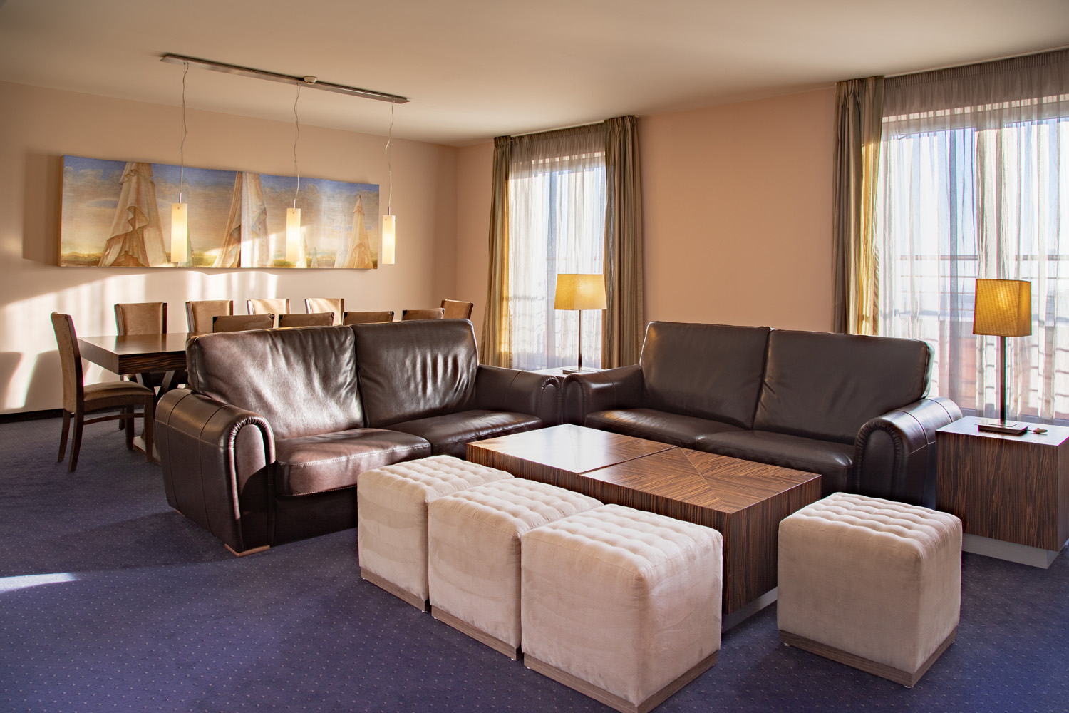Metropolitan Hotel Sofia-Panoramic Suite sa đakuzijem.jpg
