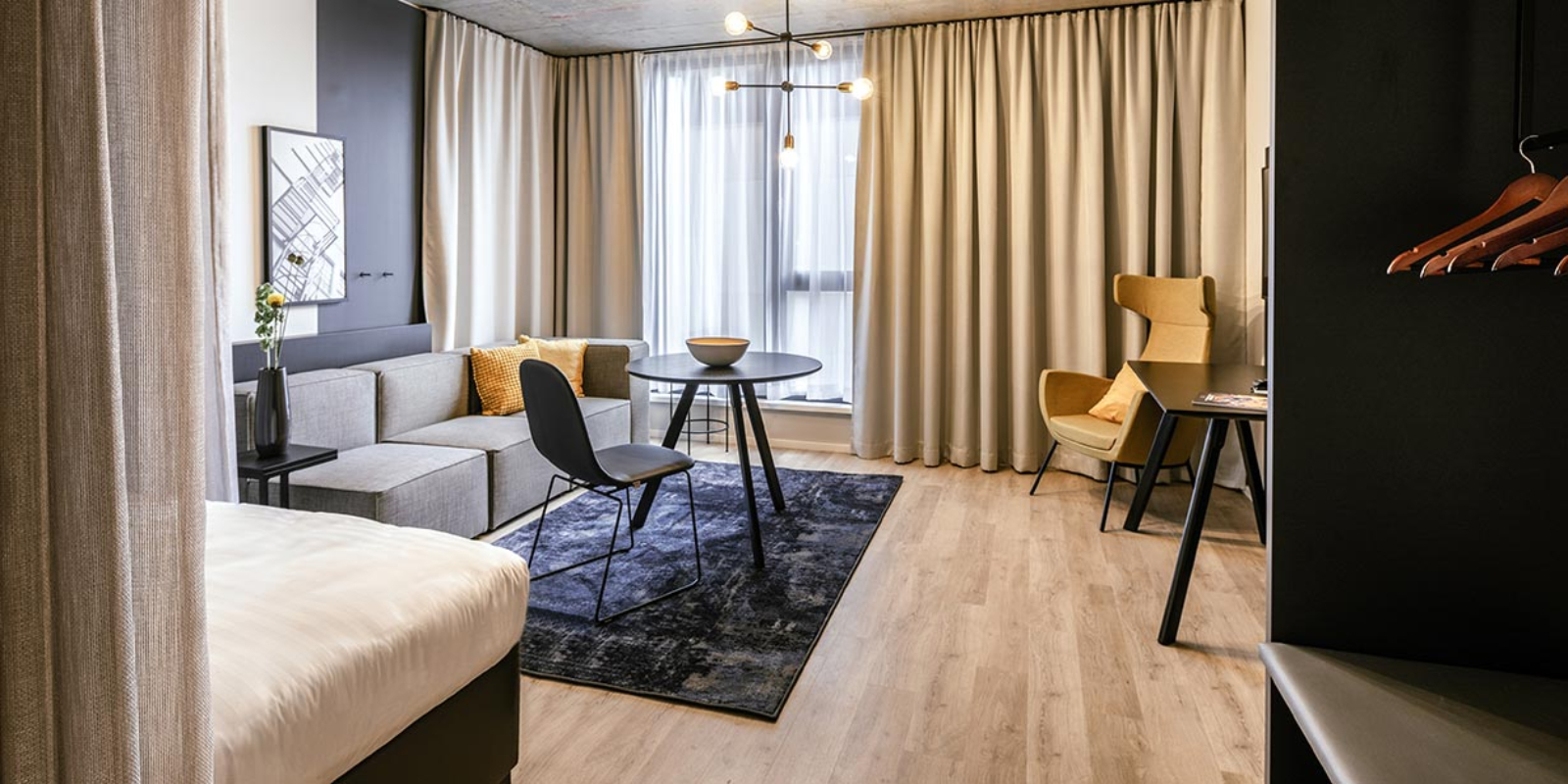 Adina Serviced Apartments Vienna izgled studija.jpg