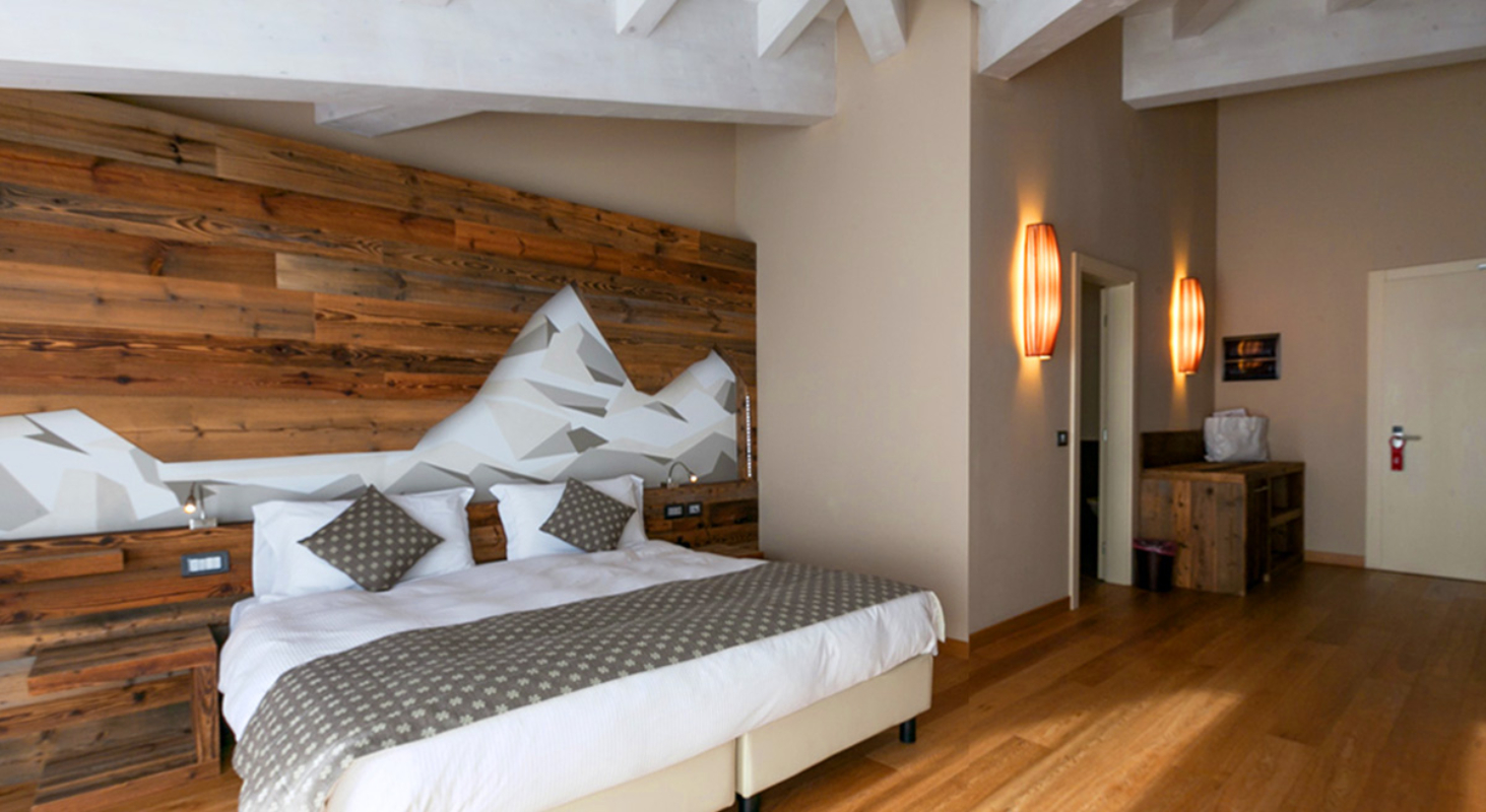 Hotel Delle Alpi spavaća soba