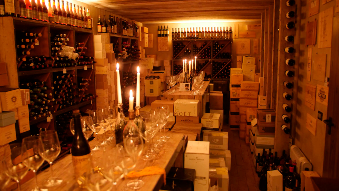 Hotel Delle Alpi vinski podrum