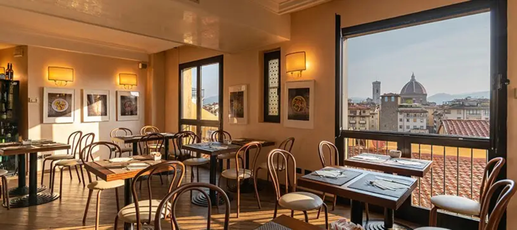 Hotel Firenze Pitti Palace al Ponte Vechhio restoran.jpg