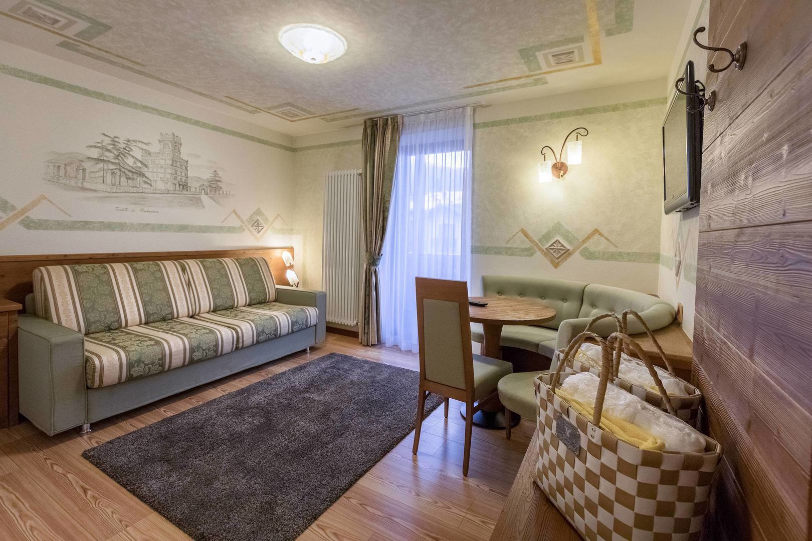 Adler Hotel Wellness & Spa dnevna soba